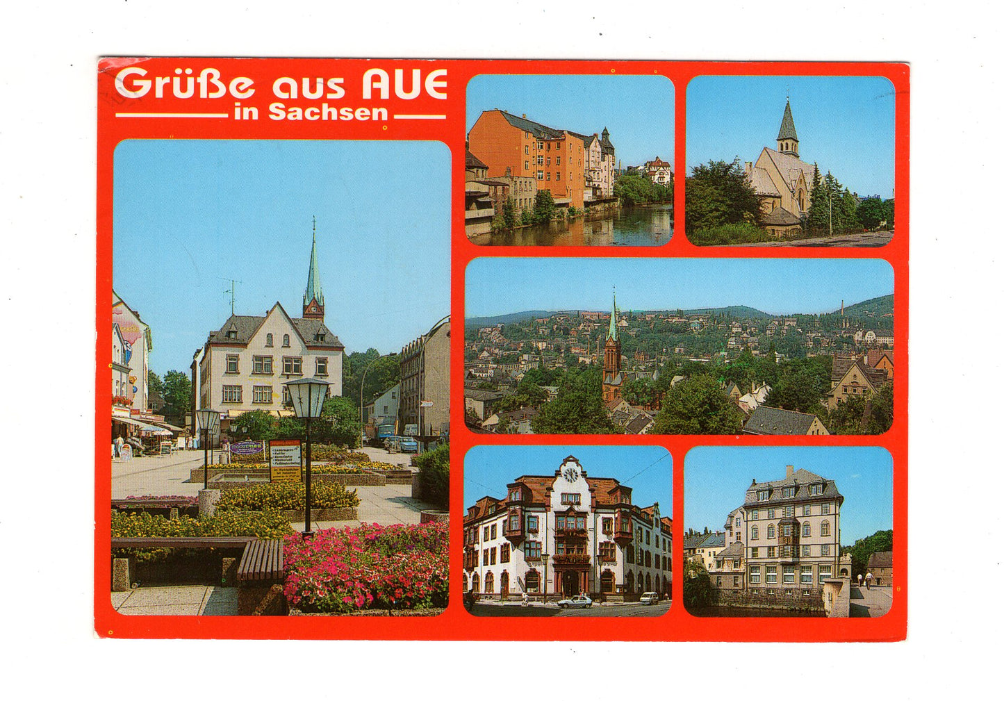 Ansichtskarte Aue in Sachsen
