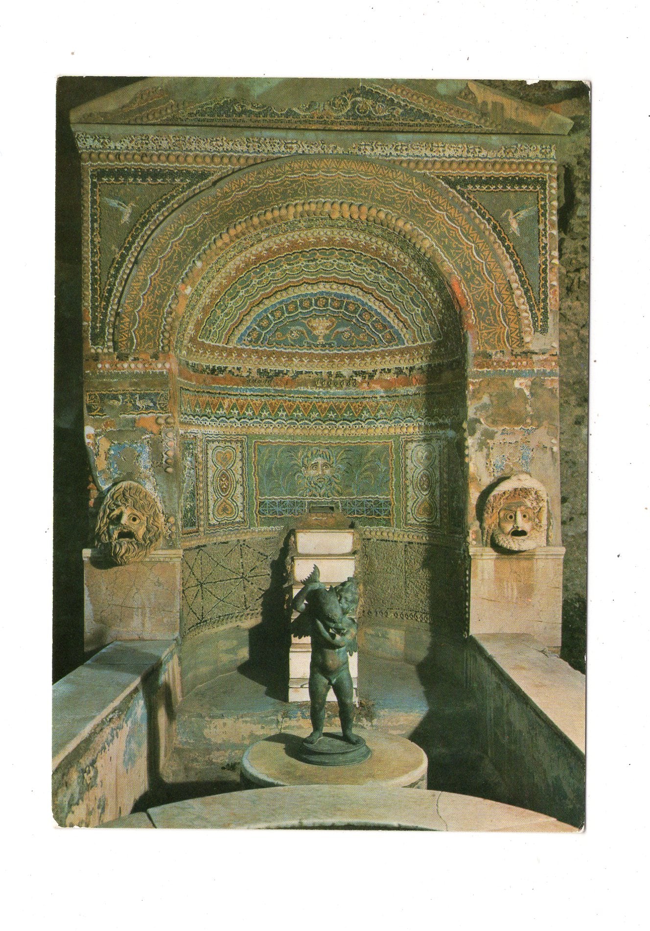 Ansichtskarte Pompei / Casa della Fontana grande / Italien / N1-59
