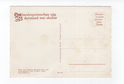 Ansichtskarte Bundesgartenschau Dortmund 1959