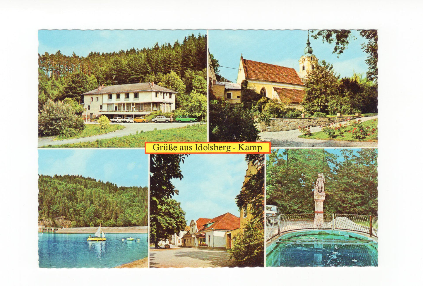 Ansichtskarte Idolsberg am Kamp / Niederösterreich / Österreich