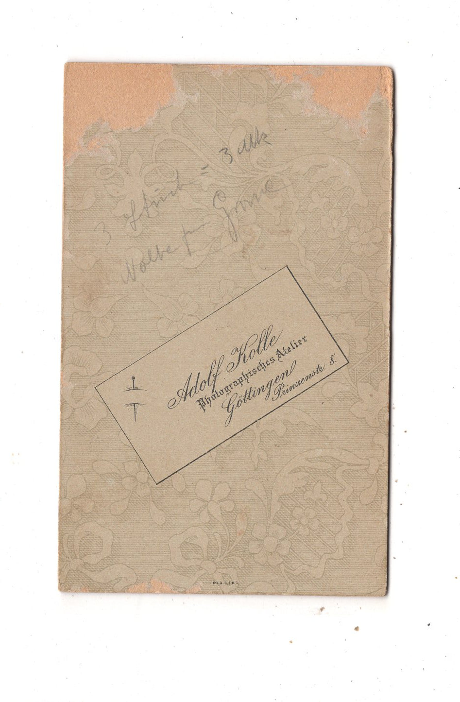 Fotografie Feine Dame - Göttingen 1890er