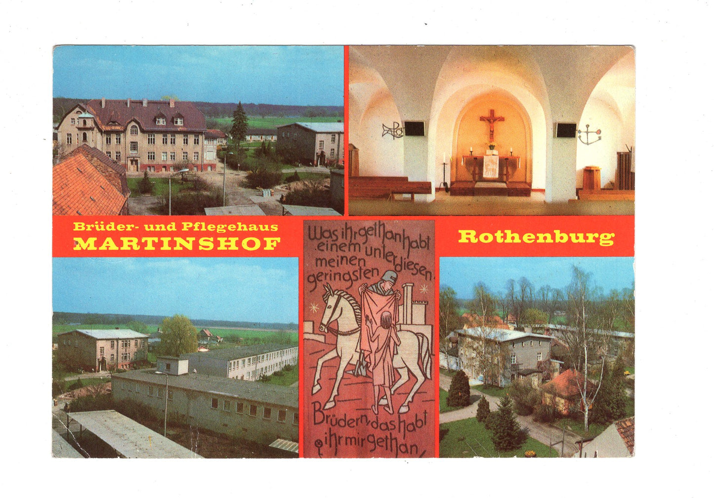 Ansichtskarte Rothenburg / Kreis Niesky / Martinshof