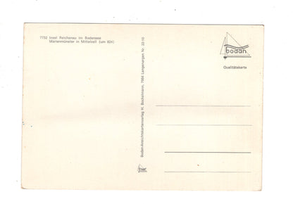 Ansichtskarte Insel Reichenau im Bodensee / Marienmünster in Mittelzell / K1-53