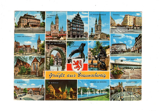 Ansichtskarte Grüße aus Braunschweig / I1-65