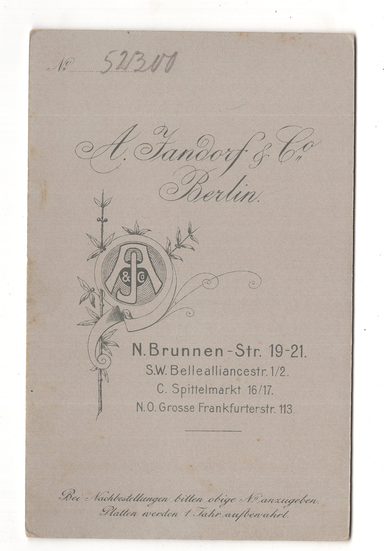 Fotografie Feine Dame - Berlin 1900er