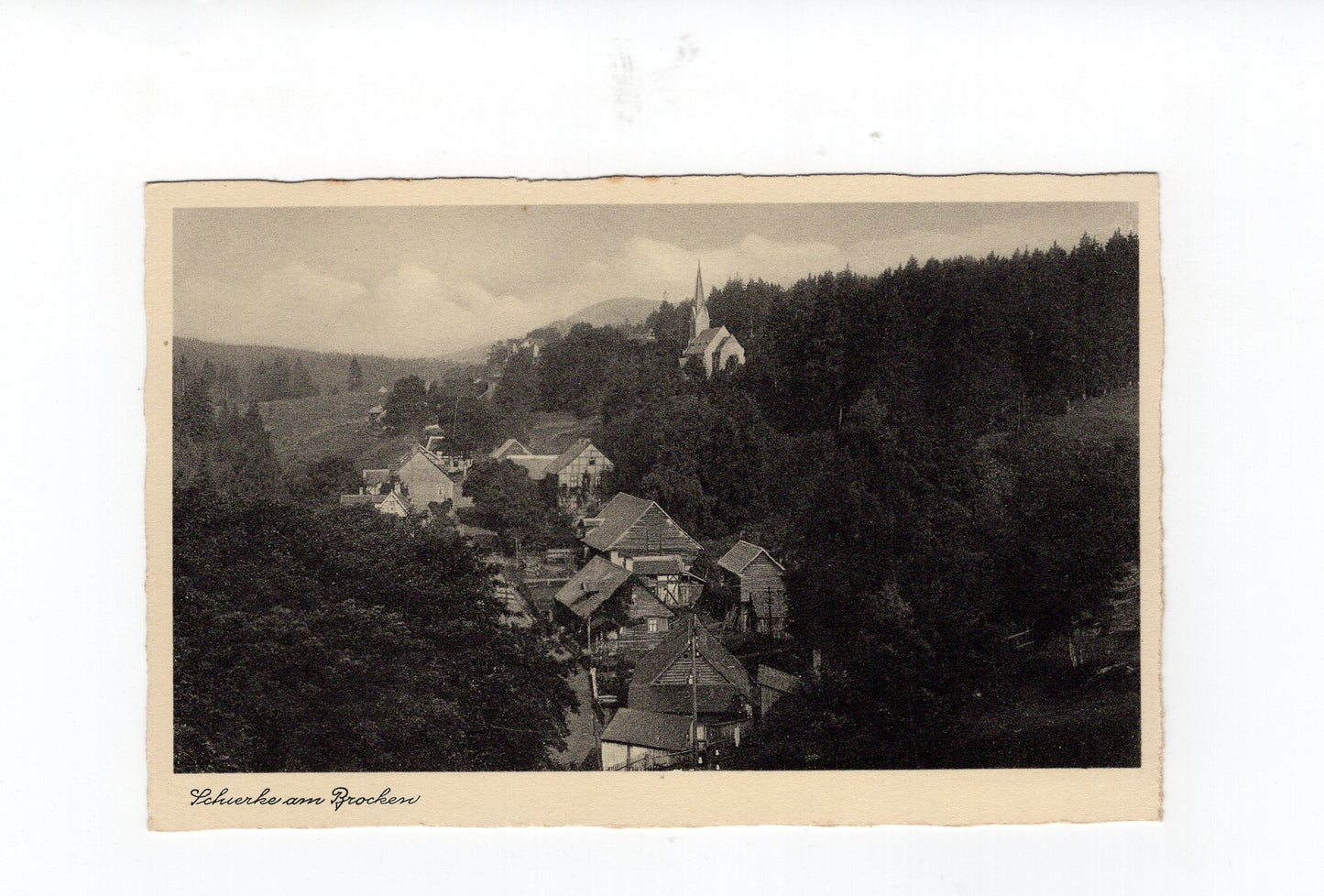 Ansichtskarte Schierke am Brocken