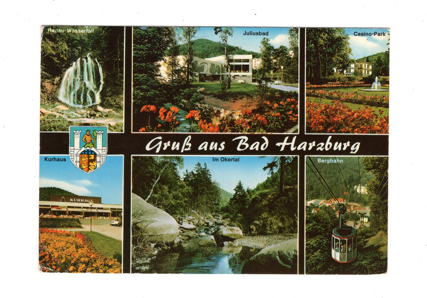 Ansichtskarte Bad Harzburg / Kurhaus / Juliusbad +++