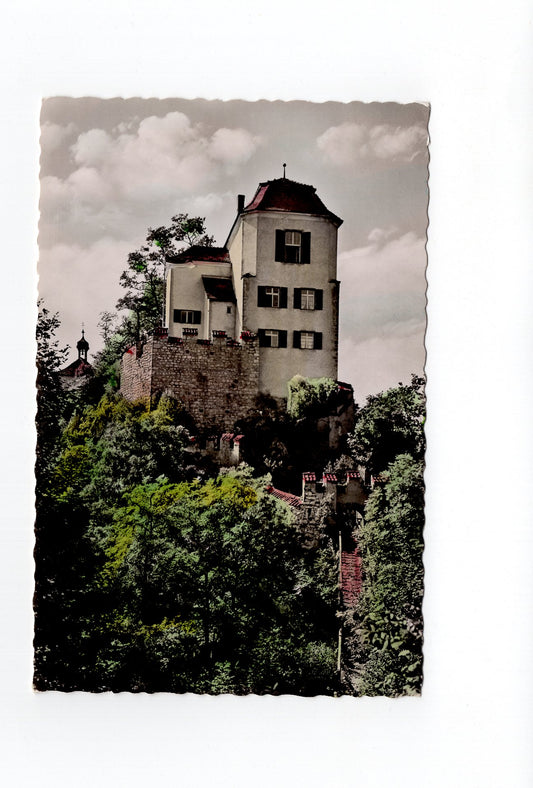 Ansichtskarte Schloss Bronnen bei Beuron im Donautal