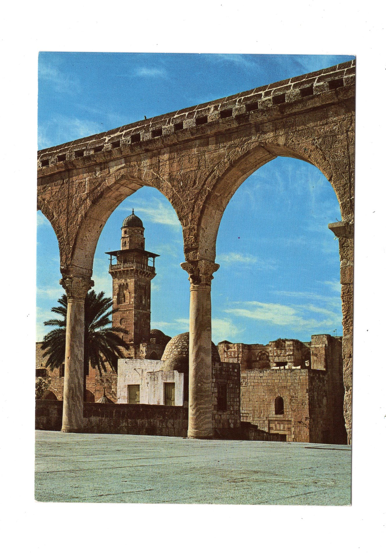 Ansichtskarte Tempelplatz / Jerusalem / Israel