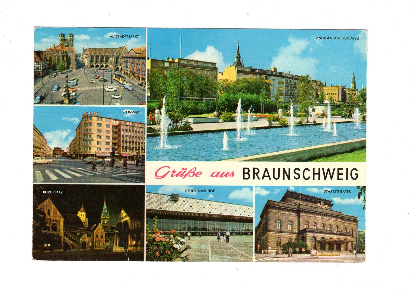 Ansichtskarte Grüße aus Braunschweig / I1-65