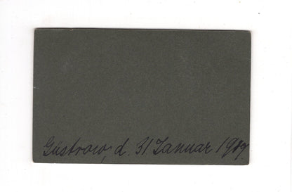 Fotografie Damenportrait - Güstrow 1909 / CDV C1-17