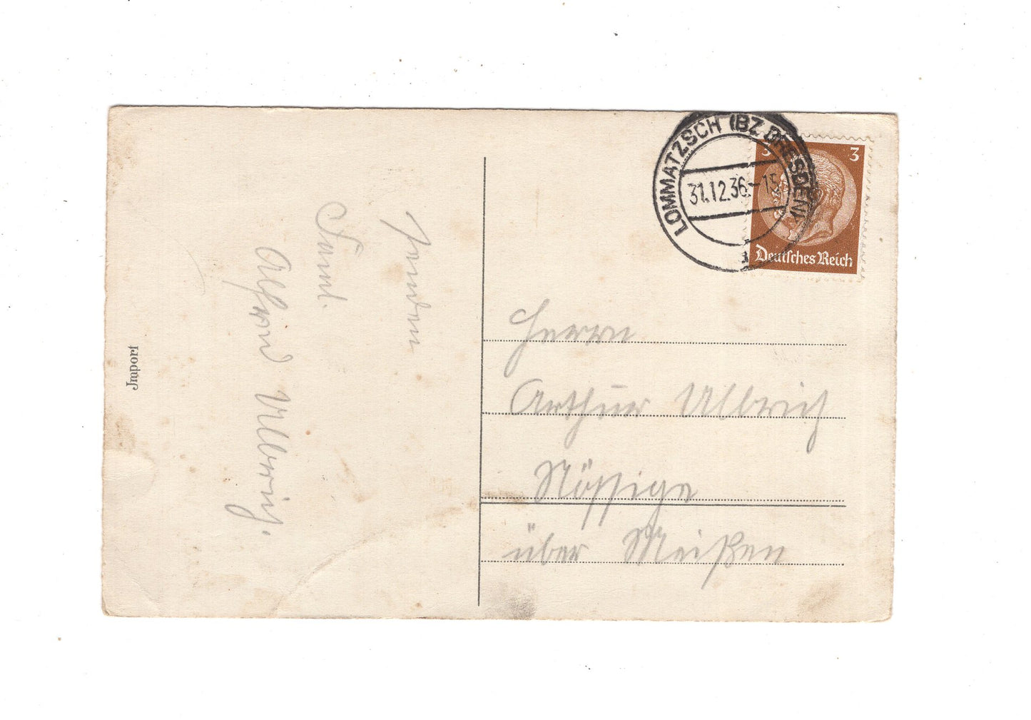 Ansichtskarte Feiertage / Frohes neues Jahr / L1-52