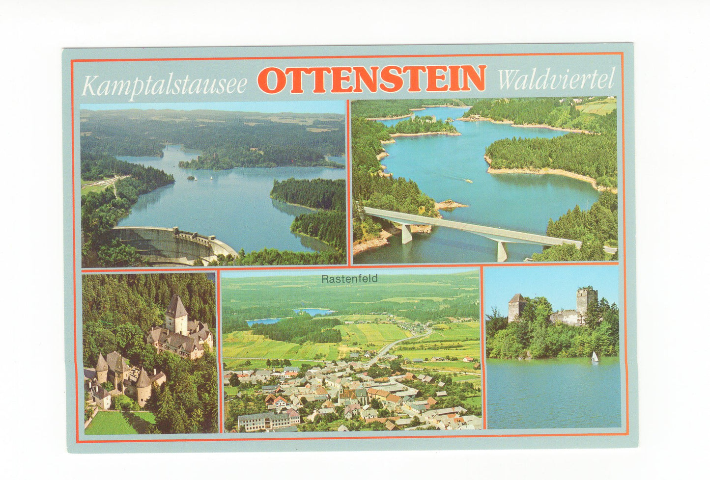 Ansichtskarte Kamptalstausee Ottenstein / Niederösterreich / Österreich