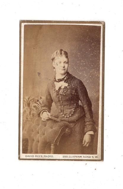 Fotografie Feine Dame - London 1880er