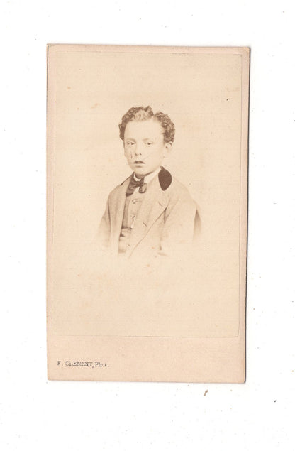 Fotografie Feiner Junge - Paris 1860er / CDV N1-03