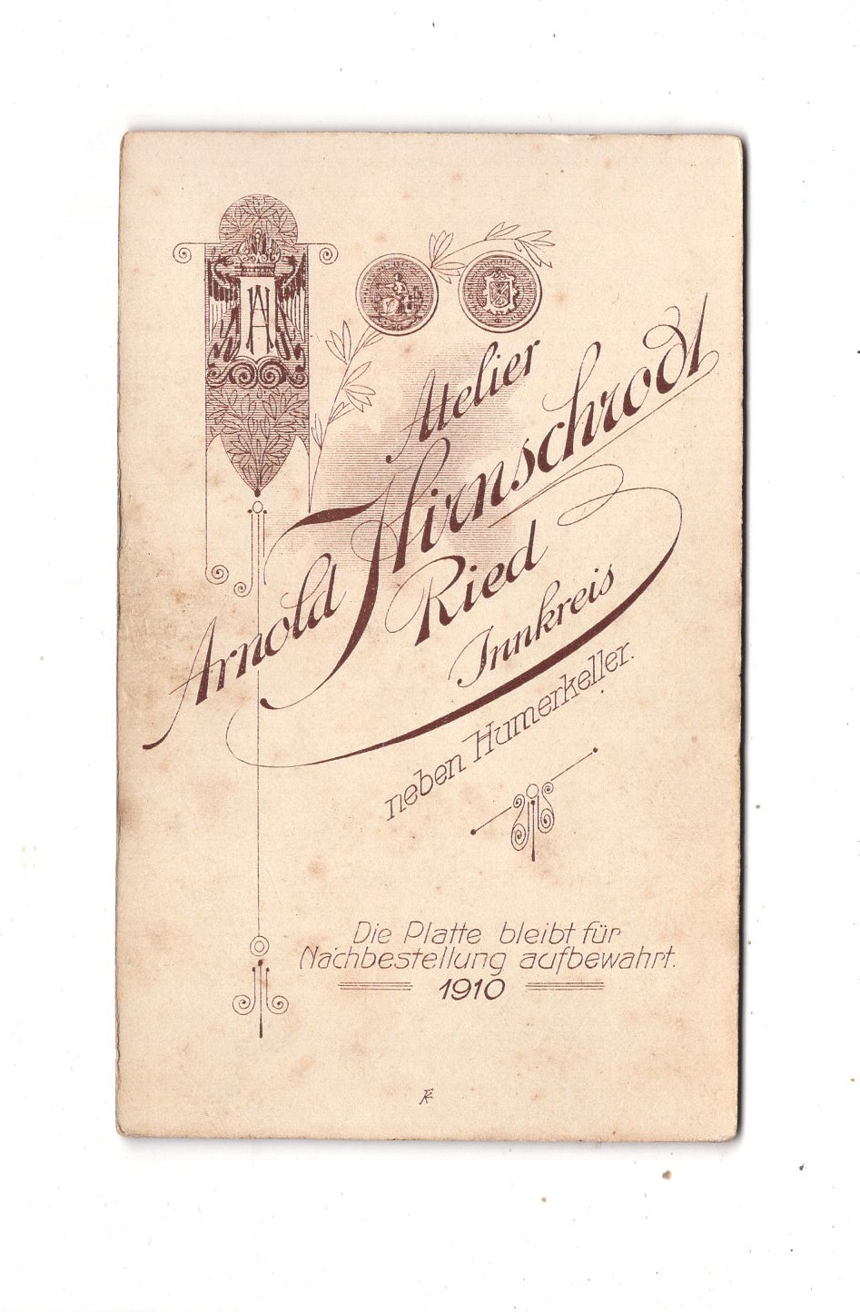 Fotografie Feine Dame - Ried im Innkreis 1910