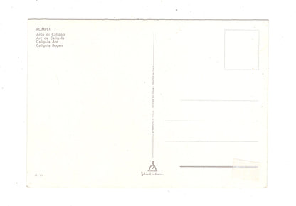 Ansichtskarte Pompei / Arco di Caligola / Italien / N1-59