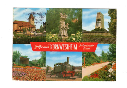 Ansichtskarte Salamander-Stadt Kornwestheim