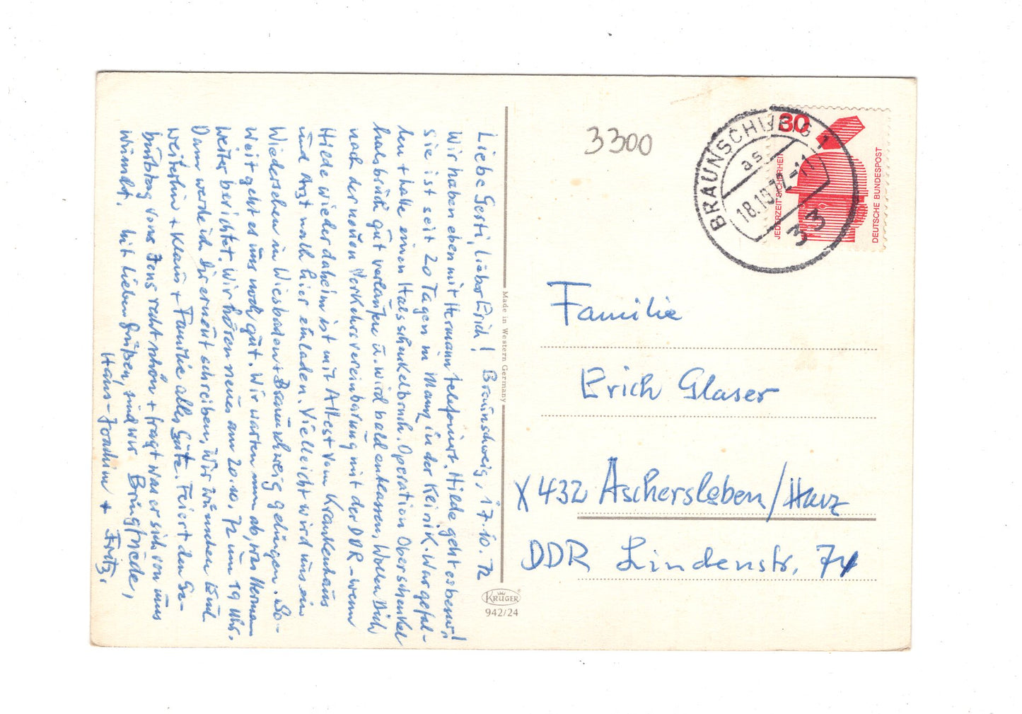 Ansichtskarte Grüße aus Braunschweig / I1-65