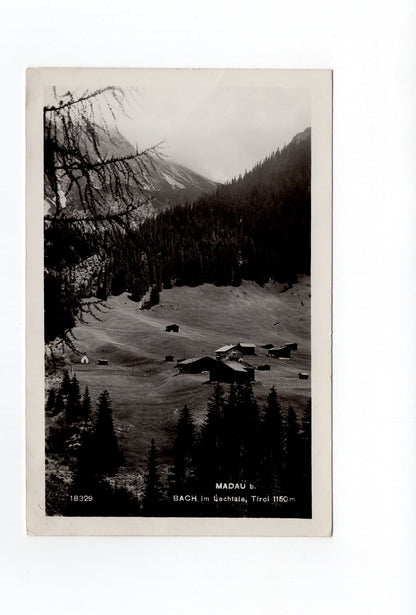 Ansichtskarte Madau bei Bach im Lechtal / Tirol / Österreich