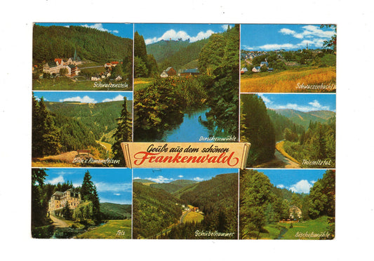 Ansichtskarte Frankenwald / Schübelhammer / Schwarzenbach +++