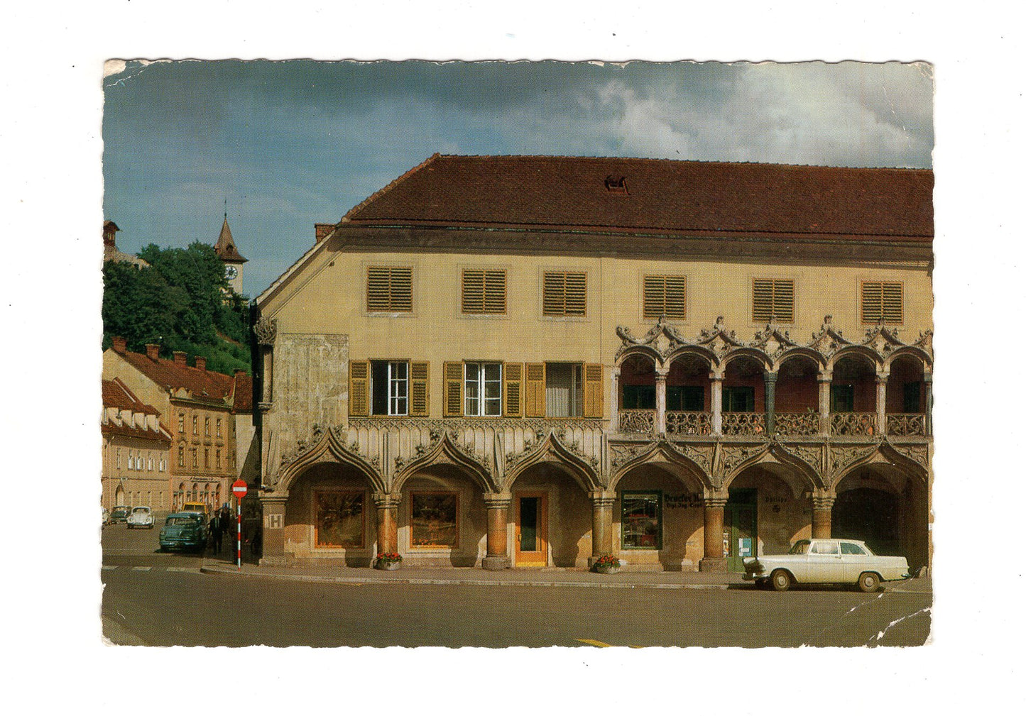 Ansichtskarte Bruck an der Mur / Kornmesserhaus / Steiermark / Österreich