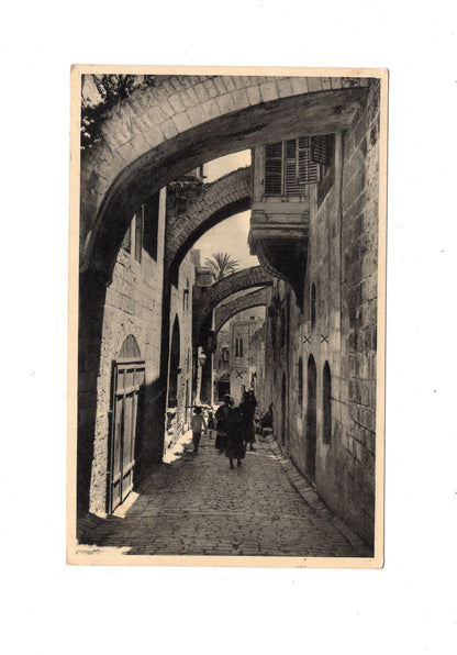 Ansichtskarte Der Leidensweg / Jerusalem / Israel