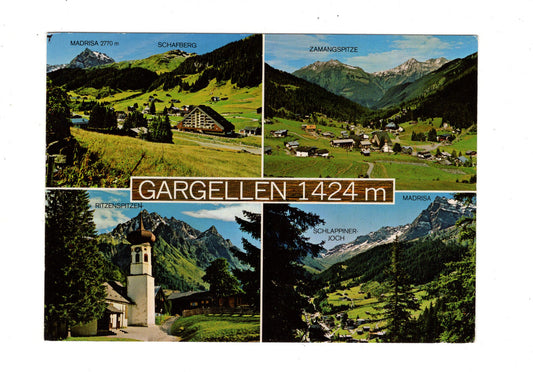 Ansichtskarte Gargellen im Montafon / Vorarlberg / Österreich