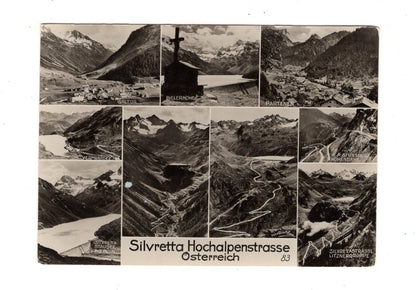 Ansichtskarte Silvretta Hochalpenstraße / Österreich