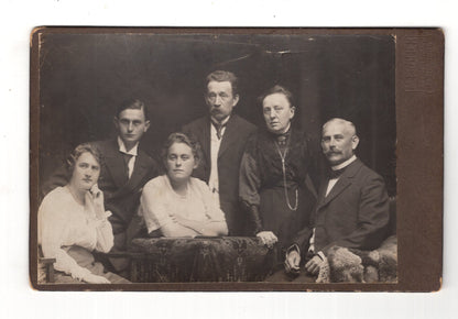 Fotografie Schönes Familienbild - Flensburg 1910er