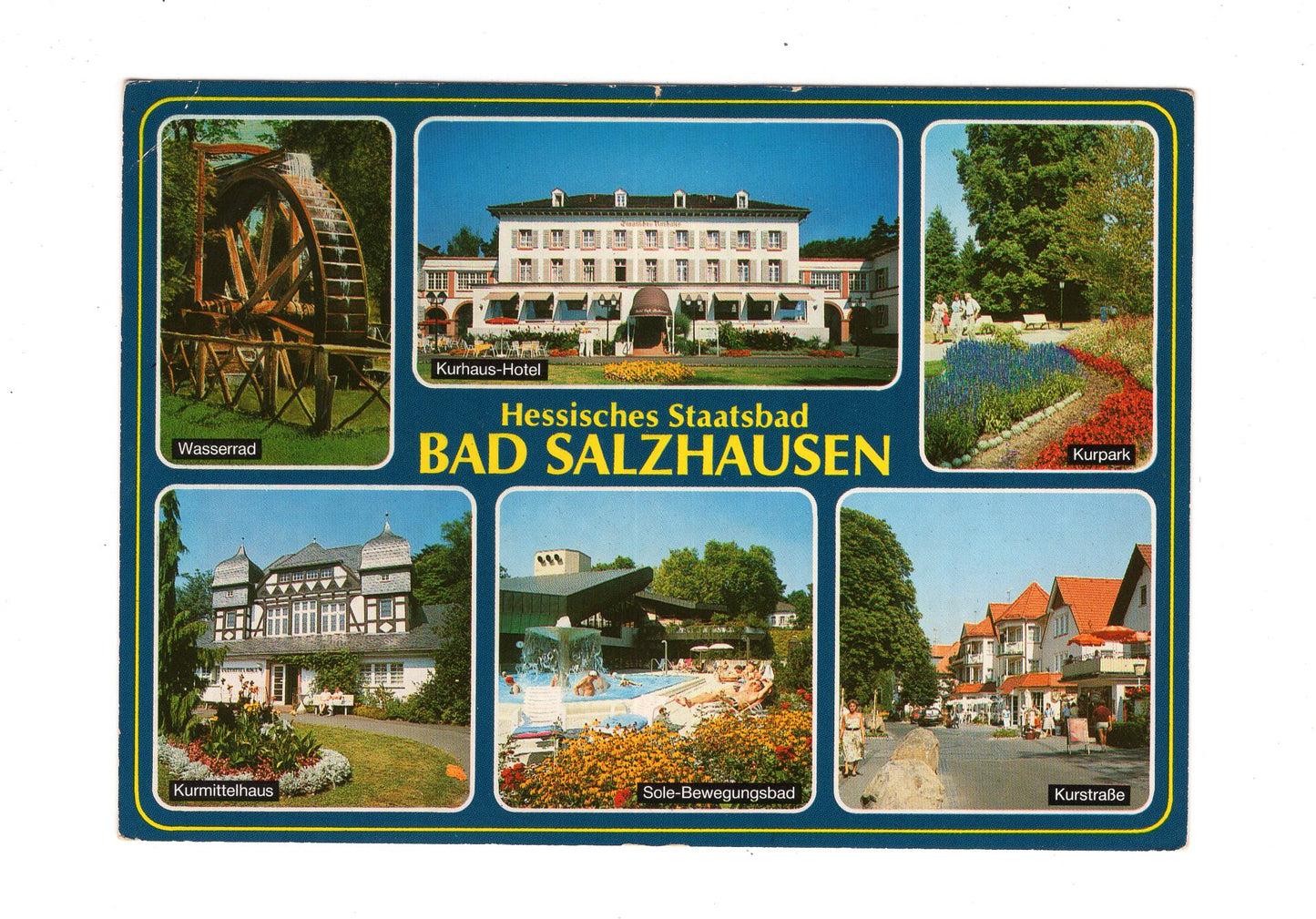 Ansichtskarte Bad Salzhausen / Kurmittelhaus +++