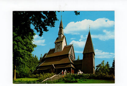Ansichtskarte Goslar 2 / Hahnenklee / Nordische Stabholzkirche