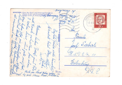 Ansichtskarte München / Haus der Kunst und Prinzregentenstraße / G1-53