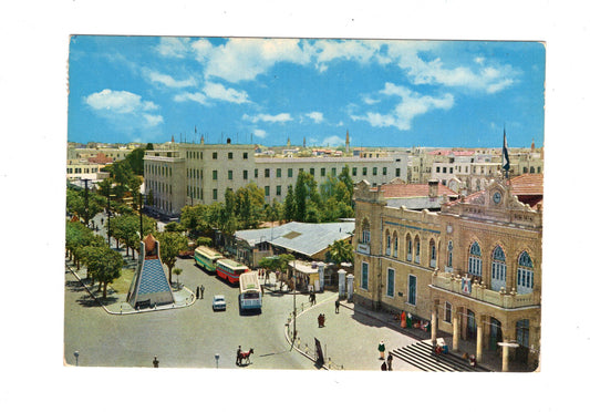 Ansichtskarte Damaskus / Victory Avenue / Syrien