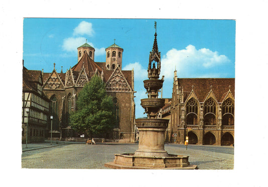 Ansichtskarte Braunschweig / Altstadtmarkt mit Martinikirche +++ / I1-65