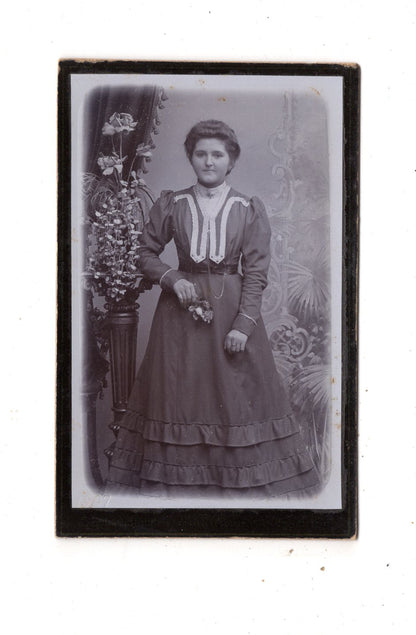 Fotografie Feine Dame - Barmen Wupperfeld um 1880