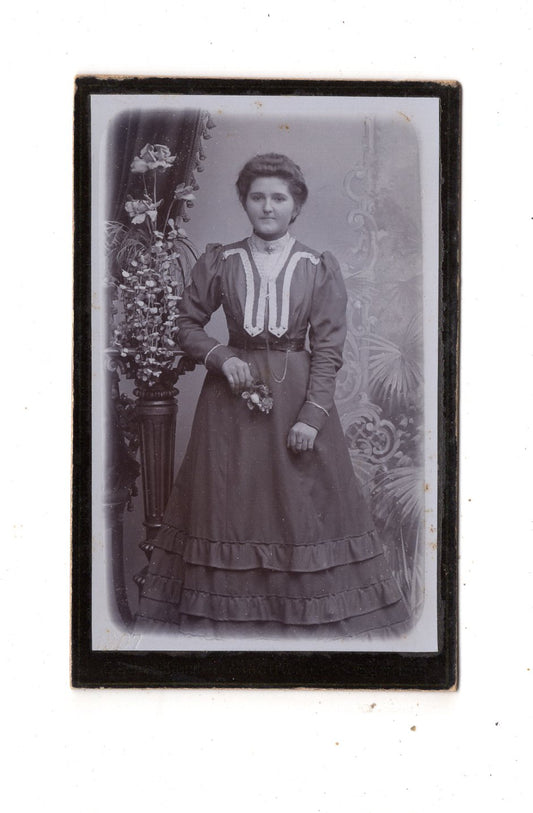 Fotografie Feine Dame - Barmen Wupperfeld um 1880