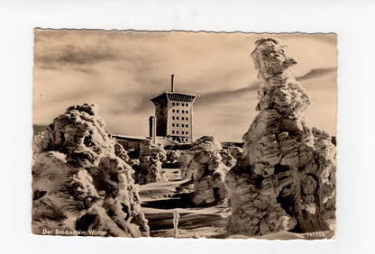 Ansichtskarte Der Brocken im Winter