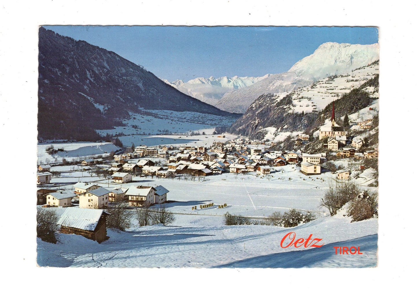Ansichtskarte Oetz / Tirol / Österreich