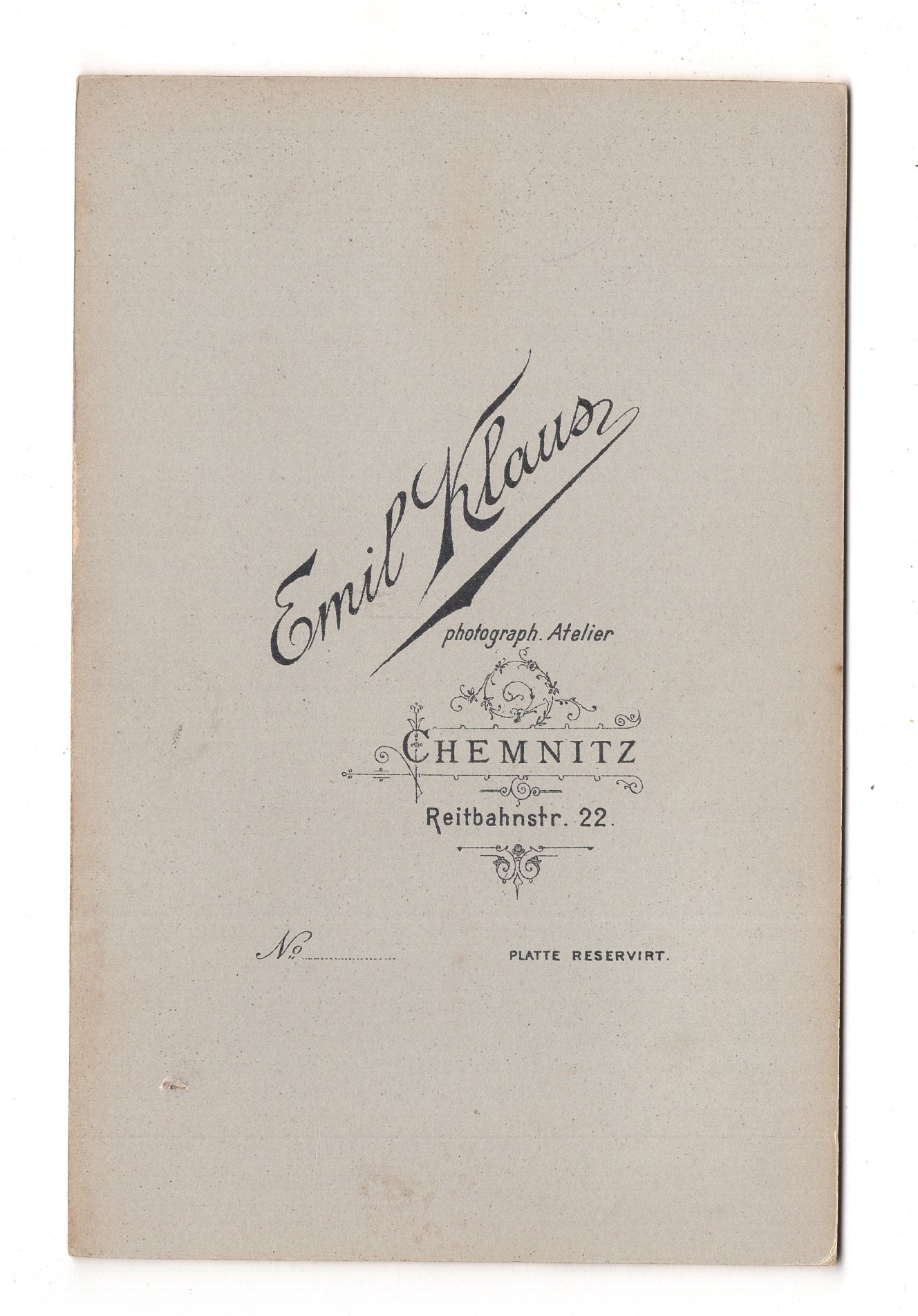 Fotografie Feines Paar - Chemnitz um 1900 / CAB X-28