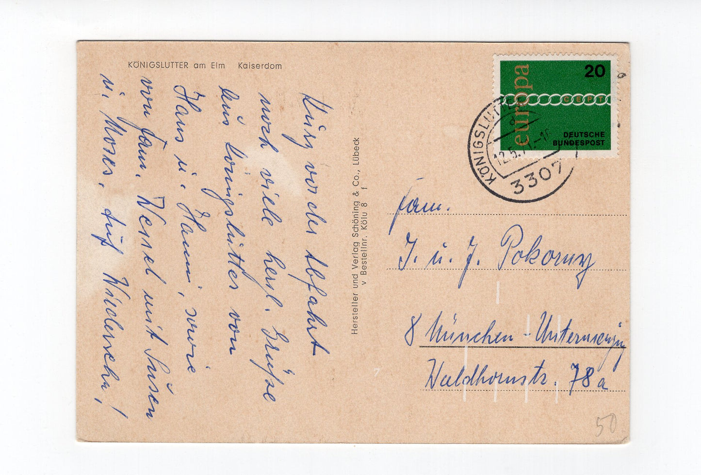 Ansichtskarte Königslutter am Elm / Kaiserdom