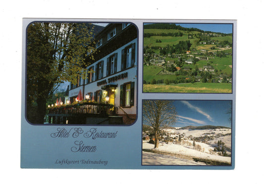 Ansichtskarte Hotel & Restaurant Sternen / Todtnauberg / H1-66