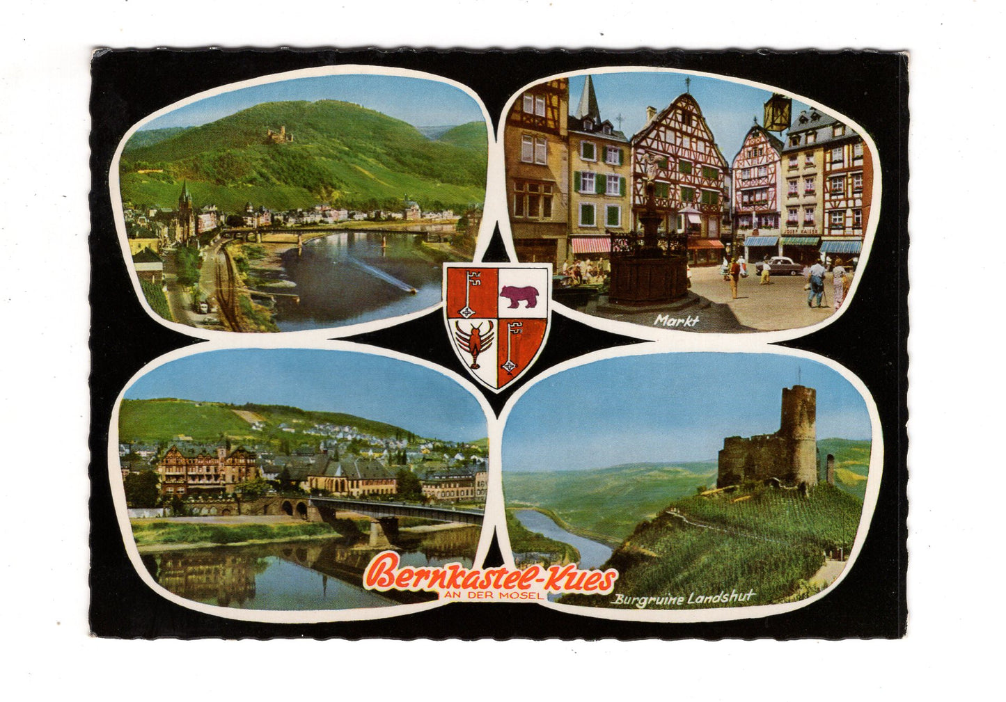 Ansichtskarte Bernkastel-Kues an der Mosel / M1-58