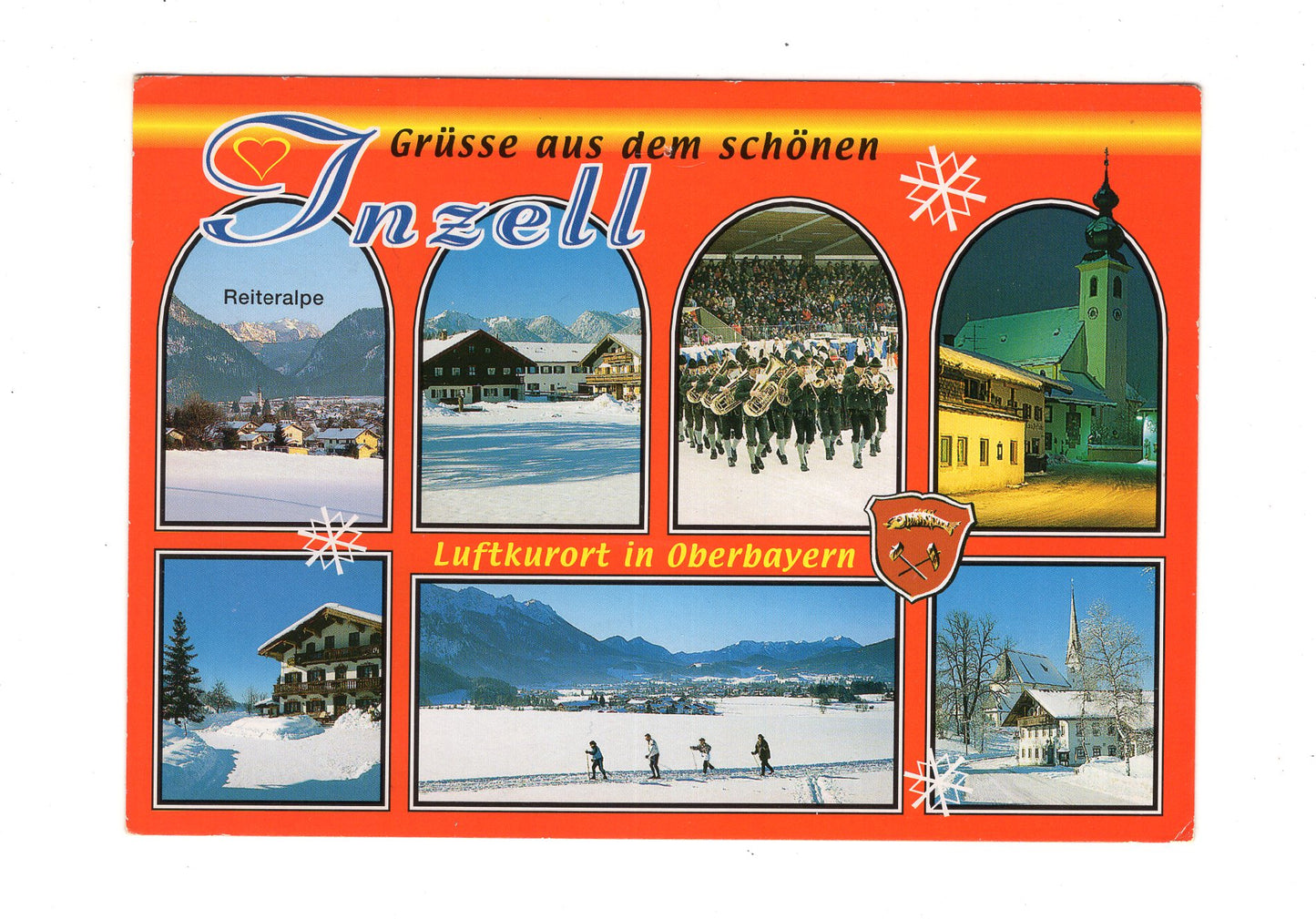 Ansichtskarte Inzell in Oberbayern