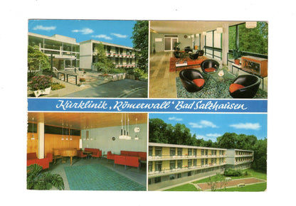 Ansichtskarte Bad Salzhausen / Kurklinik Römerwall