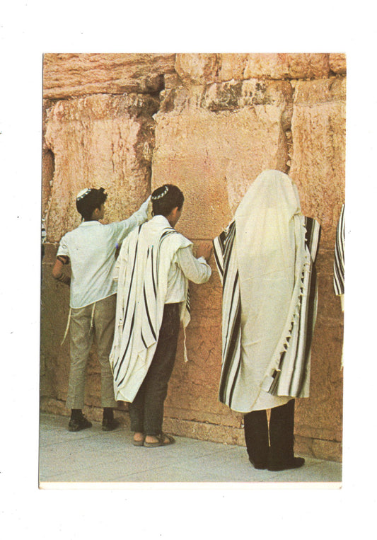 Ansichtskarte Westmauer / Klagemauer / Jerusalem / Israel