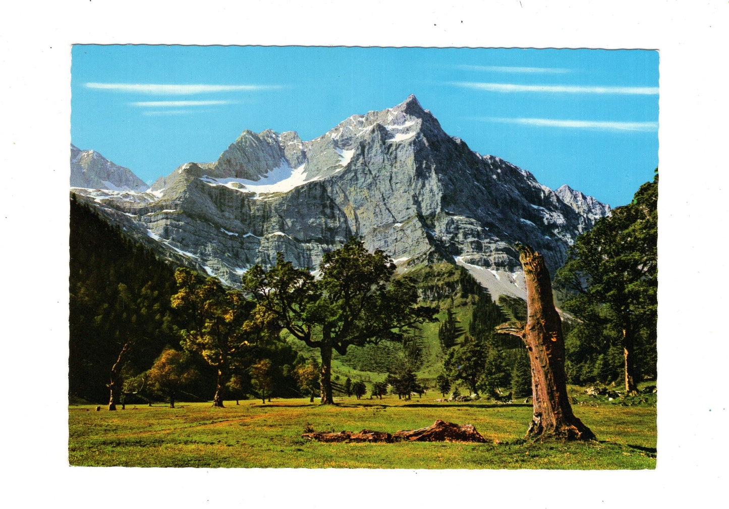 Ansichtskarte Ahornboden im Karwendel / Österreich