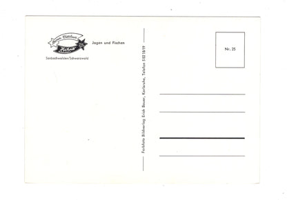 Ansichtskarte Gaststube Hohritt Sternen Wirtshaus / Sasbachwalden / Schwarzwald / G1-70