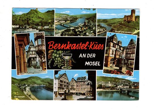 Ansichtskarte Bernkastel-Kues an der Mosel / M1-58