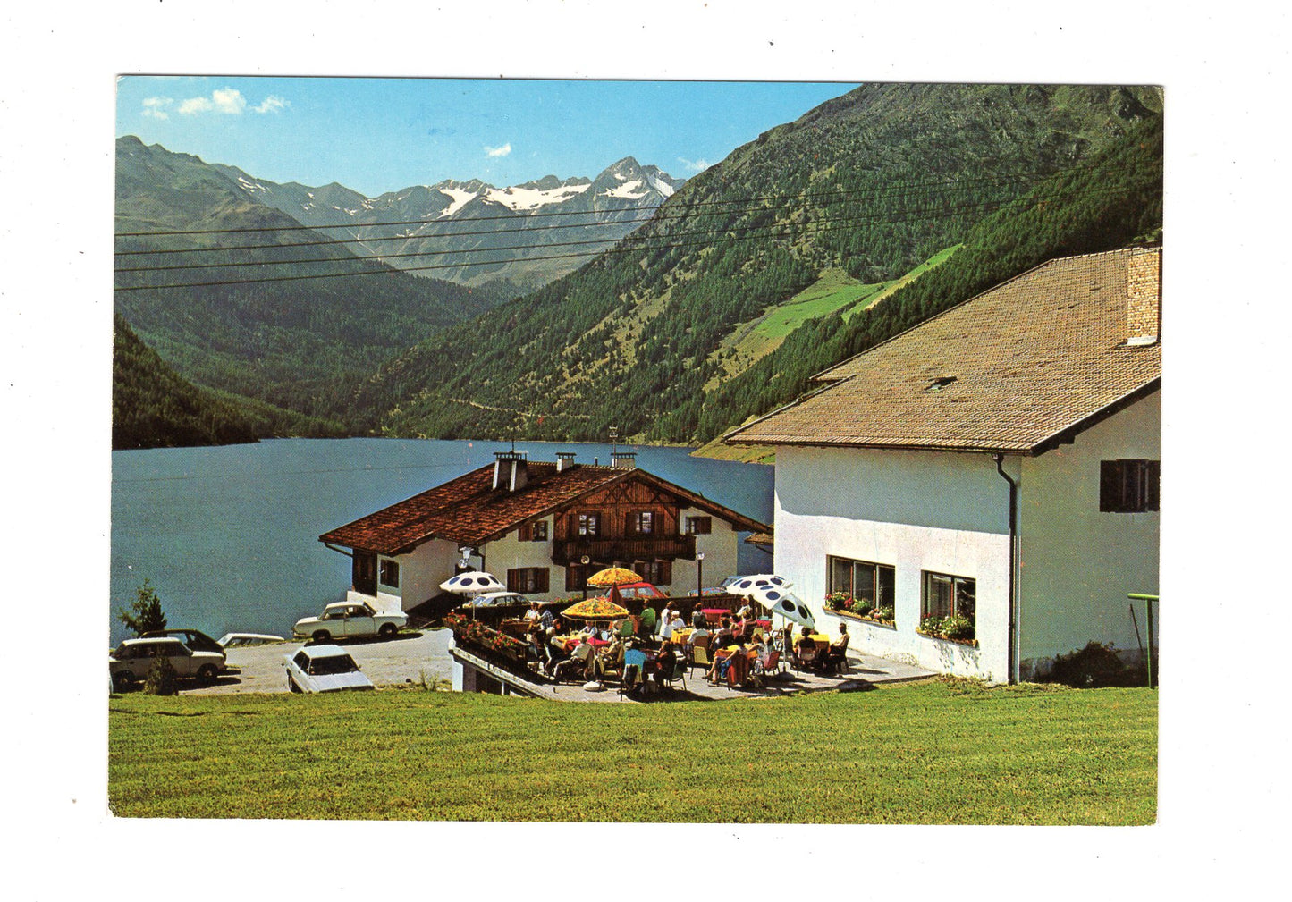 Ansichtskarte Gasthof Edelweiß / Schnals-Vernagt am See / Italien / N1-60